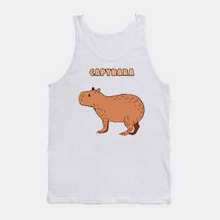 Capybara Memes Tank Top